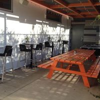 covered patio area  at s.e.e.d. Cafe in Phoenix