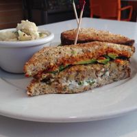 You're So Keen sandwich w/ side of Tahini Cauliflower  at s.e.e.d. Cafe in Phoenix