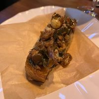 Walnut crostini  at MAMA in Auckland