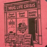sticka at Mug Life Crisis – Matcha & Coffee + Board Game Café in Blackpool