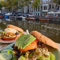 Bagels at Bagels & Beans - Keizersgracht in Amsterdam