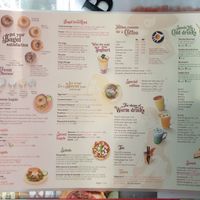 Menu at Bagels & Beans - Keizersgracht in Amsterdam