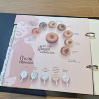 menu at Bagels & Beans - Keizersgracht in Amsterdam