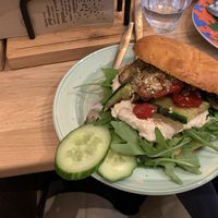 mega vega bagel   at Bagels & Beans - Keizersgracht in Amsterdam