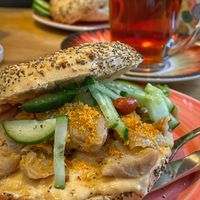 Thai Sweet Chilli ‘Chicken'  at Bagels & Beans - Keizersgracht in Amsterdam