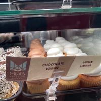 Vegan cupcakes at Mia's Brooklyn Bakery in New York City