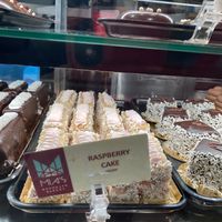 Vegan rasberry  at Mia's Brooklyn Bakery in New York City