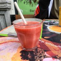 Strawberry juice at Bagels & Beans - Roetersstraat in Amsterdam