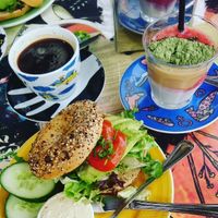Vegan breakfast  at Bagels & Beans - Ruyschstraat in Amsterdam