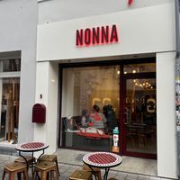 Outside  at Nonna Gent in Ghent