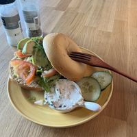   at Bagels & Beans - Spaarndammerstraat in Amsterdam