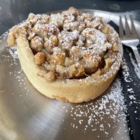 cinnamon apple bun (not very sweet)   at Bruno in Stuttgart