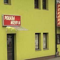 The front door  at Pekara Mrvica in Krnjak