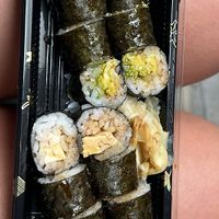 avocado roll and tofu roll   at Kushi Tsuru in San Francisco