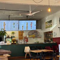 Ordering Area at Fusion Fare Restaurant in Santa Cruz