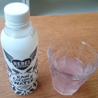 Raw coconut water at Vegabond - Leliegracht in Amsterdam