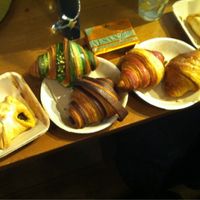 The most amazing croissants. Also, try the fantastic Alsan margerine—we used to drive from The Netherlands to Germany to buy it.  at Vegabond - Leliegracht in Amsterdam