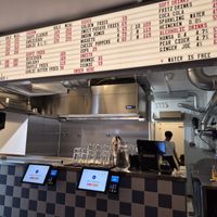 Menu at Dirty V - Torggata in Oslo