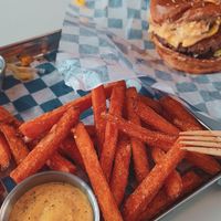 Sweet Potato Fries. 75 nok [22.04.2026] at Dirty V - Torggata in Oslo