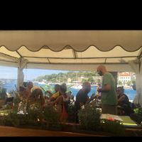 view at Vita Health Food Bar in Hvar