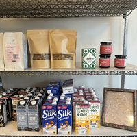 Selection of Market Items  at Saving Gigi Cafe in Toronto