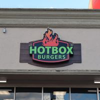 Hotbox Burgers  at HotBox Burgers in Los Angeles