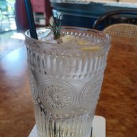 Persian lemonade at Mezza in Forster