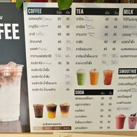 Drink Menu at Kham Mind Vegan and Vegetarian Cafe in Chiang Mai