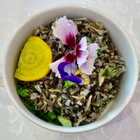 Wild rice  at Raffles Dubai in Dubai