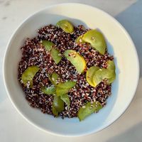Quinoa salad  at Brasserie Uptown in Dubai