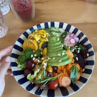 Vegan salad at Casa e Bottega Positano in Positano