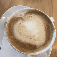 cappuccino with oat milk  at Casa e Bottega Positano in Positano