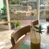 Pina Collada Juice with a view of Positano at Casa e Bottega Positano in Positano