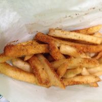 Cajun fries  at VLife in New York City