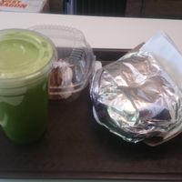 Vegan food at VLife in New York City