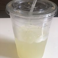 ginger lemonade 😃 at VLife in New York City