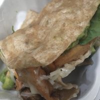 Avocado quesadilla to go at VLife in New York City