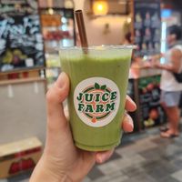 Green smoothie   at Juice Farm in Kyoto