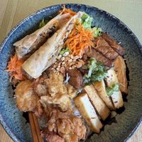 Fully loaded vermicelli bowl  at The Greens Kitchen in Saskatoon