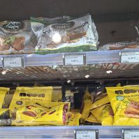 Falafel and patties at Masoutis in Thessaloniki