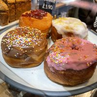 These looked better than they tasted, unfortunately. But I imagine they were great when fresh, and they were vegan! at Kin Cafe Vegetarian in London