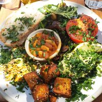 Kin Breakfast at Kin Cafe Vegetarian in London