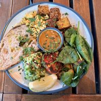   at Kin Cafe Vegetarian in London