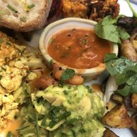   at Kin Cafe Vegetarian in London