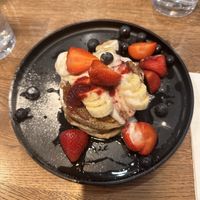 Pancakes   at Kin Cafe Vegetarian in London