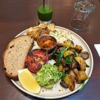 Kin Breakfast at Kin Cafe Vegetarian in London