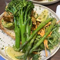 Vegan Benedict   at Kin Cafe Vegetarian in London
