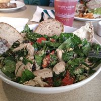 Southwest Superfood salad with plant based chicken without cheese at Wildflower in Chandler