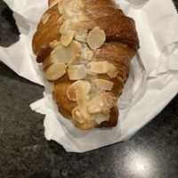 Almond croissant   at Oliphant's Ice Cream & Bakery in London