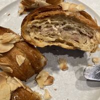 Almond croissant   at Oliphant's Ice Cream & Bakery in London
